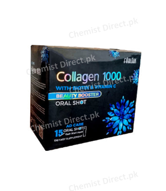 Fablous AD Care Collagen 1000mg Biotin & Vitamin C Oral Shots Medicine