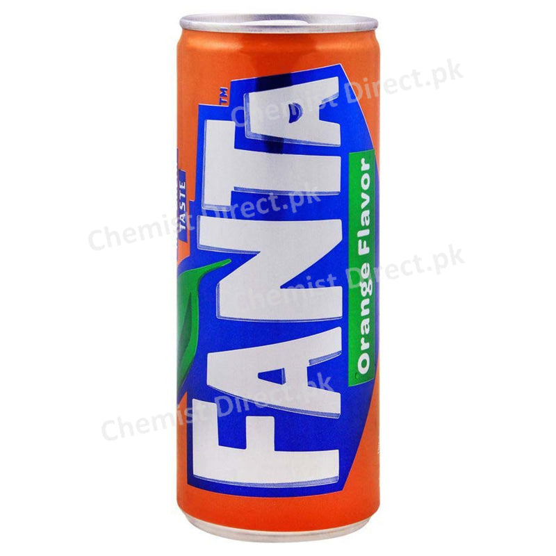 Fanta Orange Slim Can 250 Ml Food