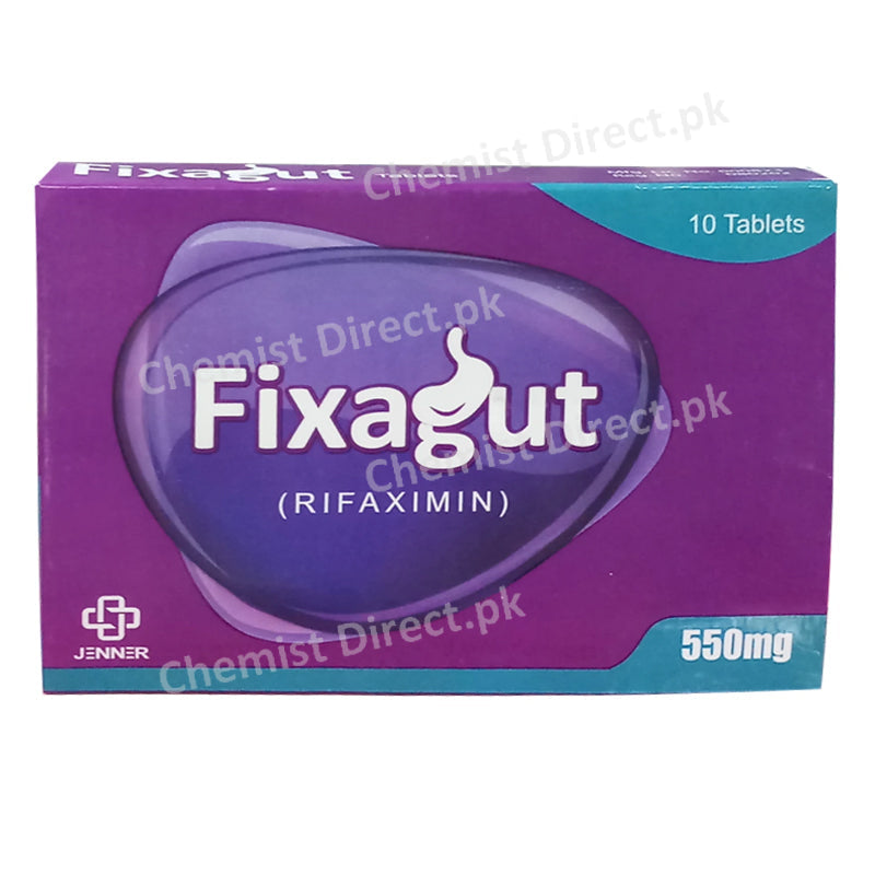 Fixagut 550mg Tablet Jenner Pharma Rifaximin
