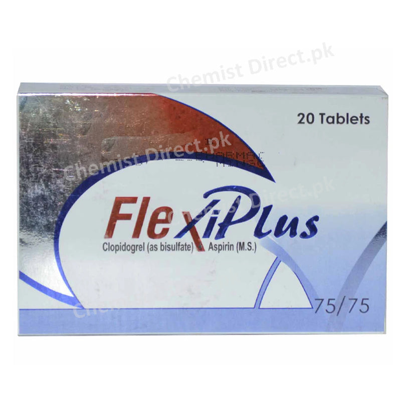Flexi Plus 75 75mg Tab Tablet Wilshire Laboratories Pvt Ltd Anti Platelet Aggregation Clopidogrel 75mg Aspirin 75mg