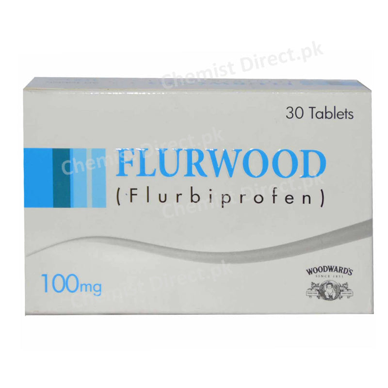 Flurwood 100mg Tablet Woodward Pakistan NSAID Flurbiprofen