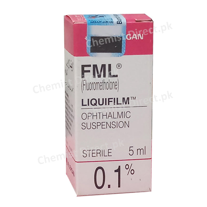 FML Eye Drop Ophthalmic Suspension Barrett Hodgson Pakistan Corticosteroids Fluorometholone