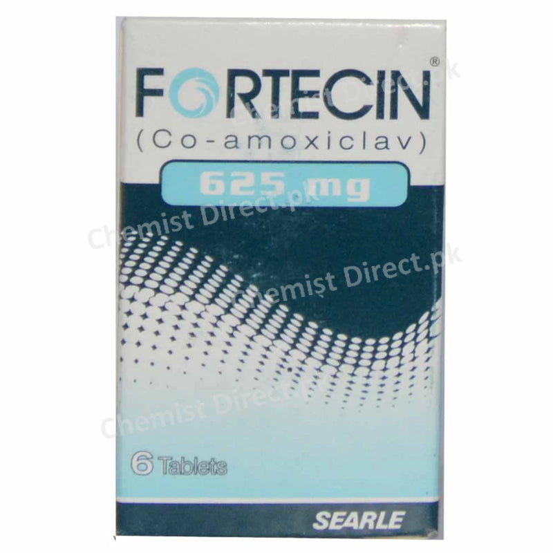 Fortecin 625mg Tab Tablet Searle Pharma co amoxiclav