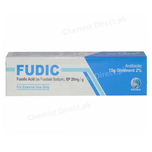 Fudic Ointment 15G Shaigan Pharmaceuticals Anti bacterial Fusidic Acid