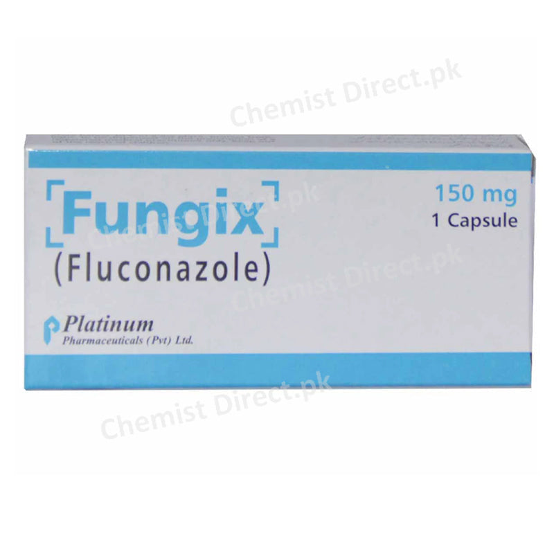 Fungix 150gm Cap Capsule Platinum Pharmaceuticals Pvt Ltd Anti Fungal Fluconazole
