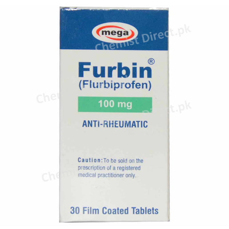 Furbin 100mg Tab Mega Pharma Flurbiprofen