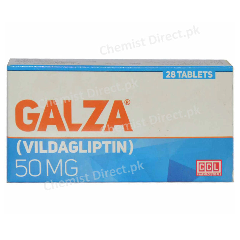 Galza 50mg Tablet CCL pharmaceuticals Vildagliptin