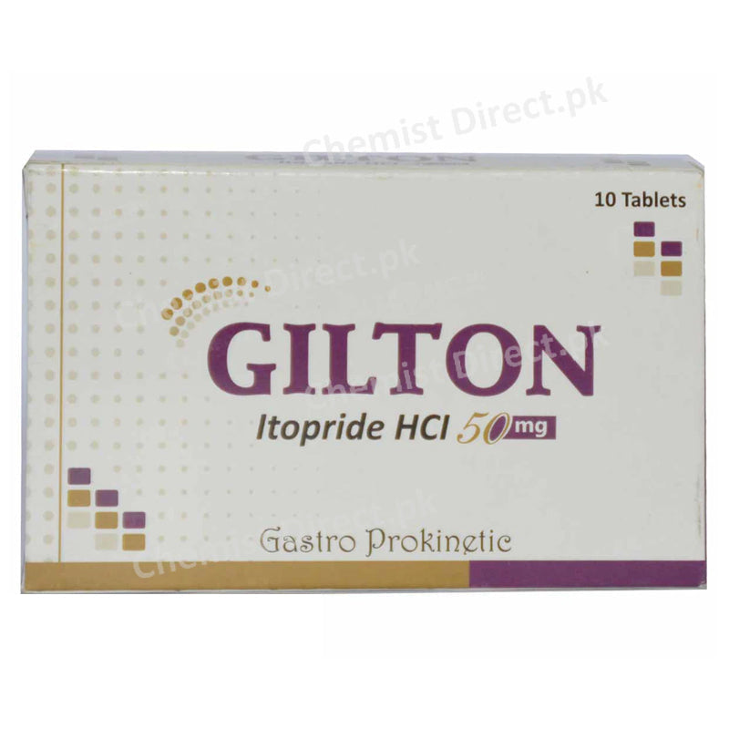 Gilton 50mg Tablet Sapient Pharma Itopride Hcl