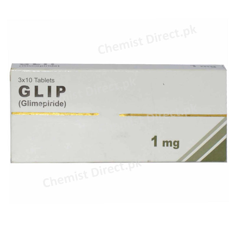 Glip 1mg Tab Tablet Mass Pharma Glimepiride