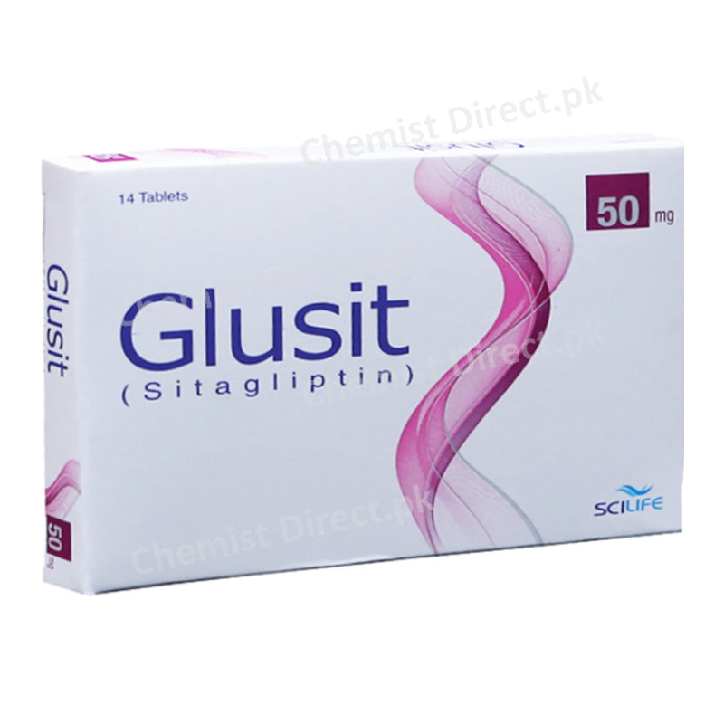 Glusit 50mg Tablet Scilife Pharma Sitagliptin