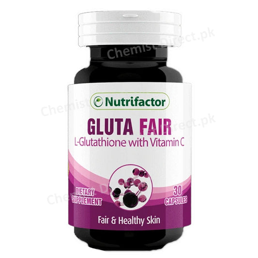 Gluta Fair Capsule Nutrifactor L-Glutathione Vitamin-c Dietary Supplement Far Healthy Skin