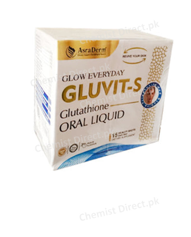 Gluvit-S Gluathione Oral Shots  ChemistDirect.pk