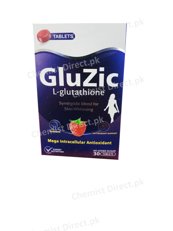 Gluzic L-glutathione Tablets ChemistDirect.pk Gluzic L-glutathione Tablets ChemistDirect.pk