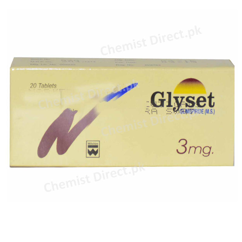 Glyset 3Mg Tablet Medicine