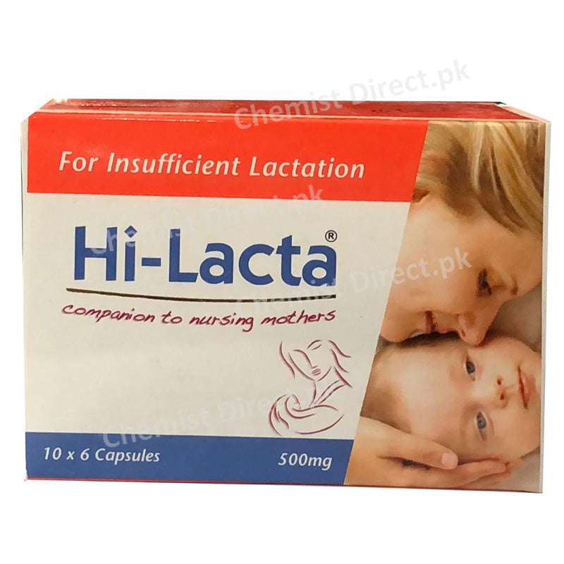 Hi Lacta 500mg Capsule Cap Himont Pharma Pvt Ltd Nutritional Supplement Moringa Oleifera