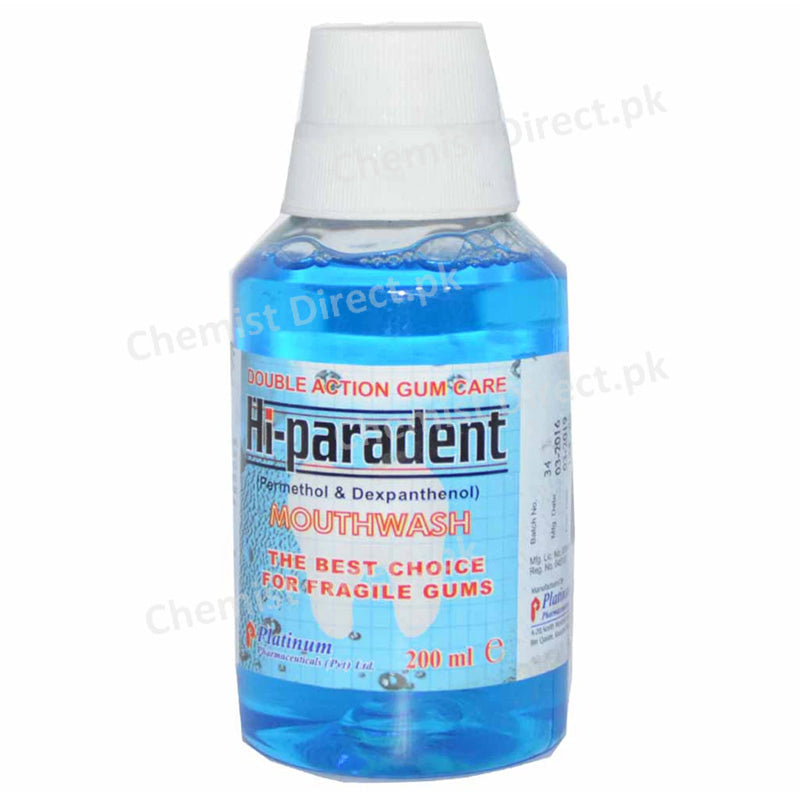 Hi Paradent Moutwash 200ml Oral Hygiene Permethol