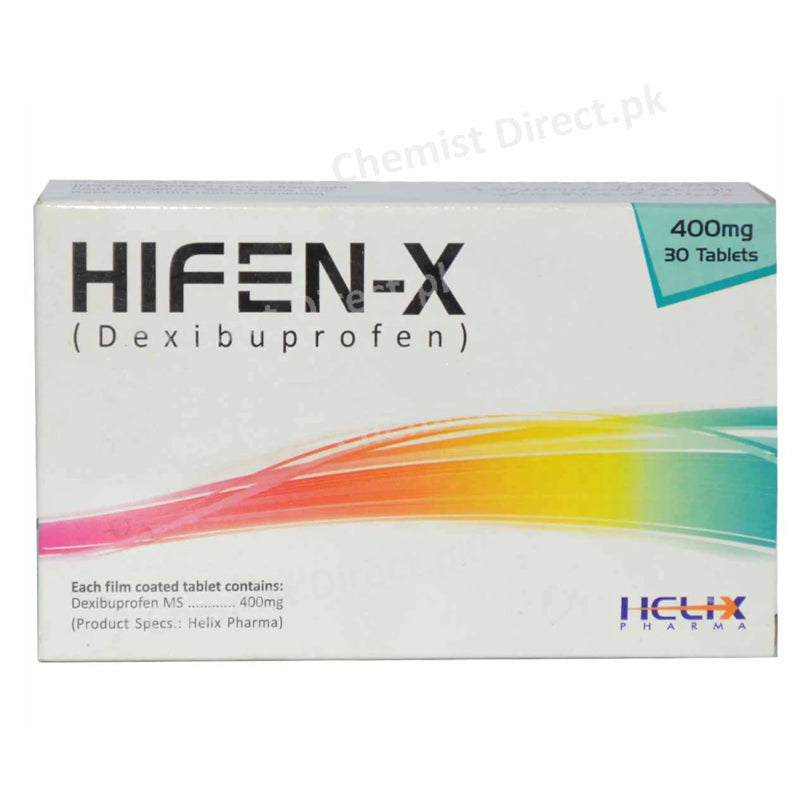 Hifen X 400mg Tab Tablet Helix Pharma Dexibuprofen