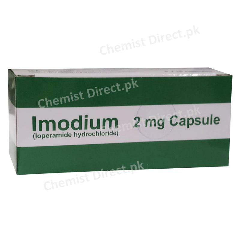 Imodium 2mg Capsule Anti-Diarrheal Loperamide Hydrochloride Aspin Pharma
