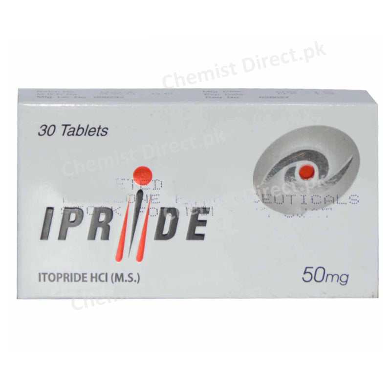 Ipride 50mg Tab Tablet Wilshire Laboratories Pvt Ltd Gastroprokinetics Itopride HCl