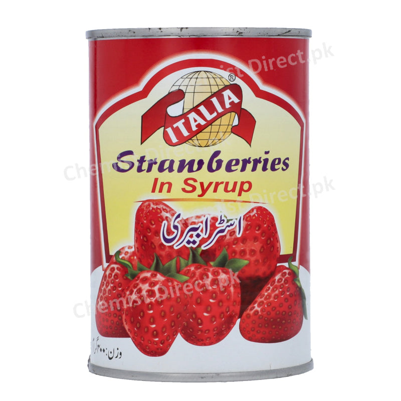 Italia Straw Gerries In Syrup 400G Food