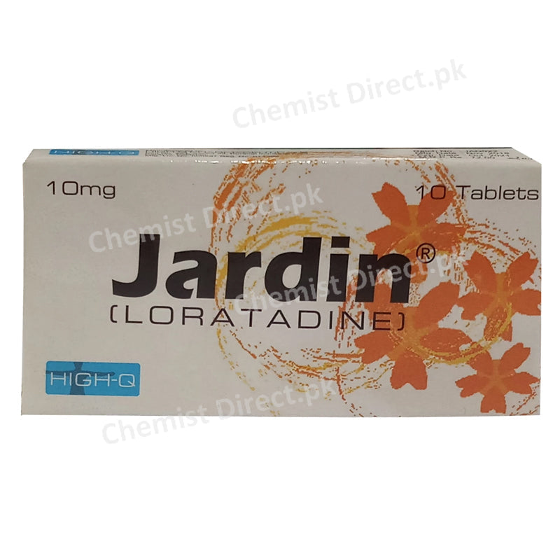 Jardin 10mg Tab Tablet High Q Pharmaceuticals Anti Histamine Loratadine