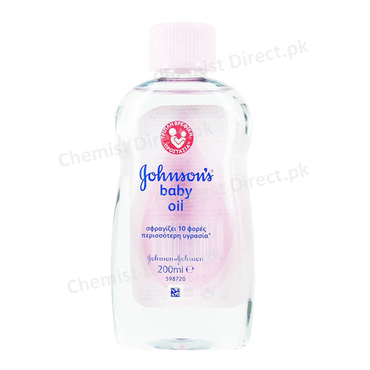 Johnsons Baby Oil 200Ml Baby Care
