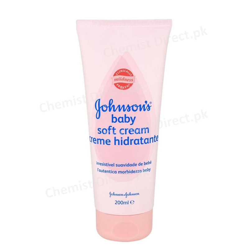 Johnson's baby store soft cream 200ml