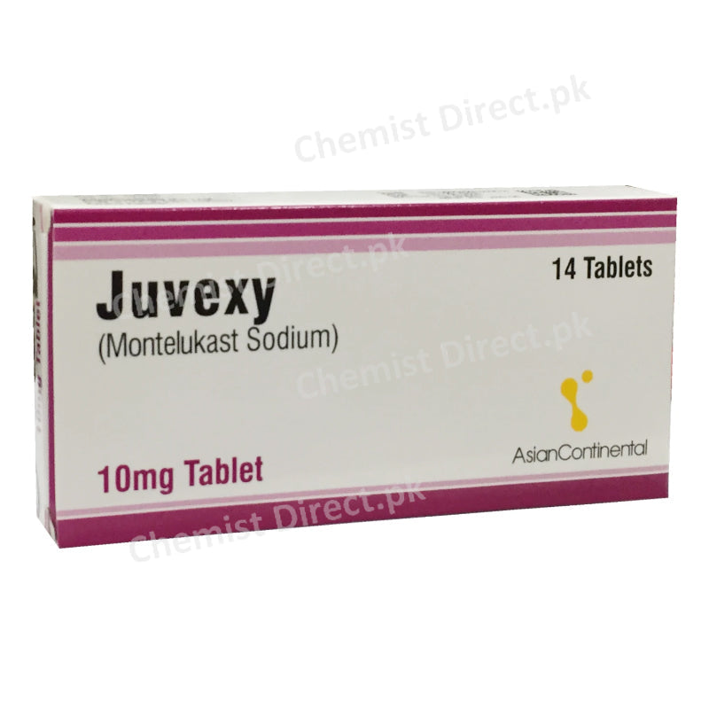 Juvexy 10mg Tablet Asian Continental Montelukast Sodium