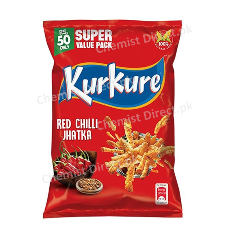 Kurkure Red Chilli Jhatka 100Gm Food