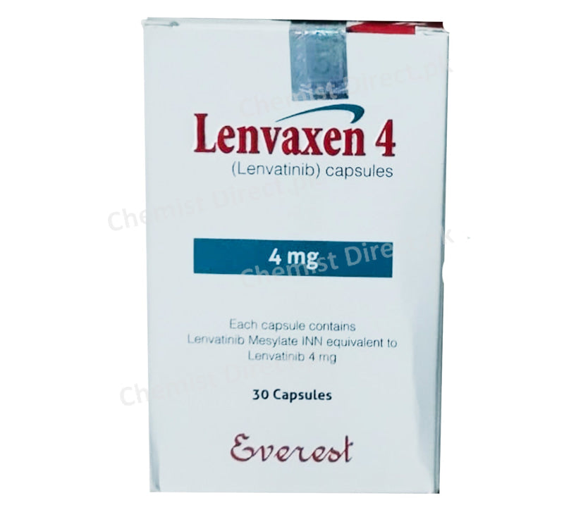 Lenvaxen 4 Capsule - (4Mg)