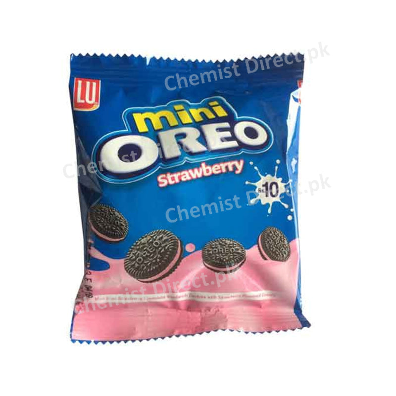 Lu Mini Oreo Strawberry Food