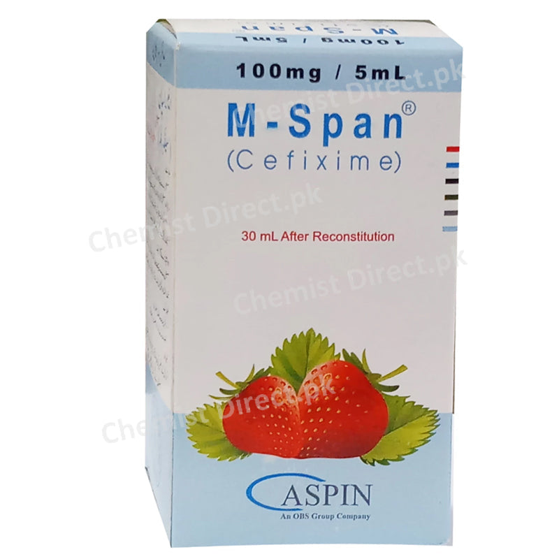 M span 100mg Syrup