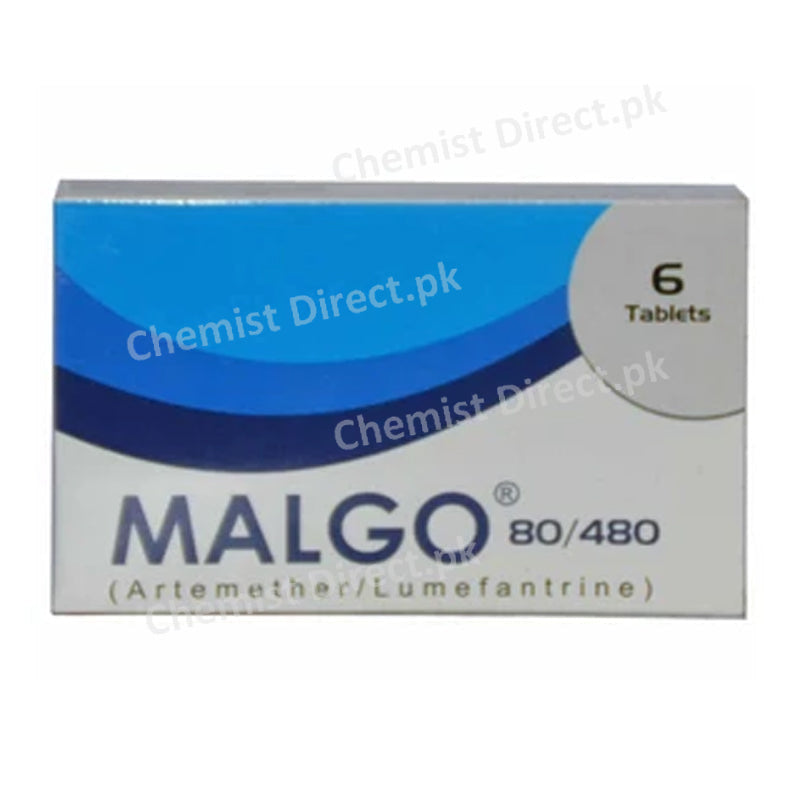 Malgo 80/480 Tablet CCL Pharmaceuticals Anti-Malarial Artemether Lumefantrine