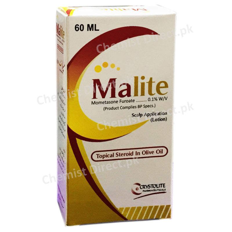 Malite Scalp Application Lotion 60Ml Medicine