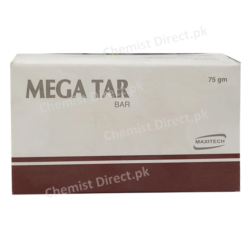 Mega Tar Bar 75g Maxitech Pharma Soap