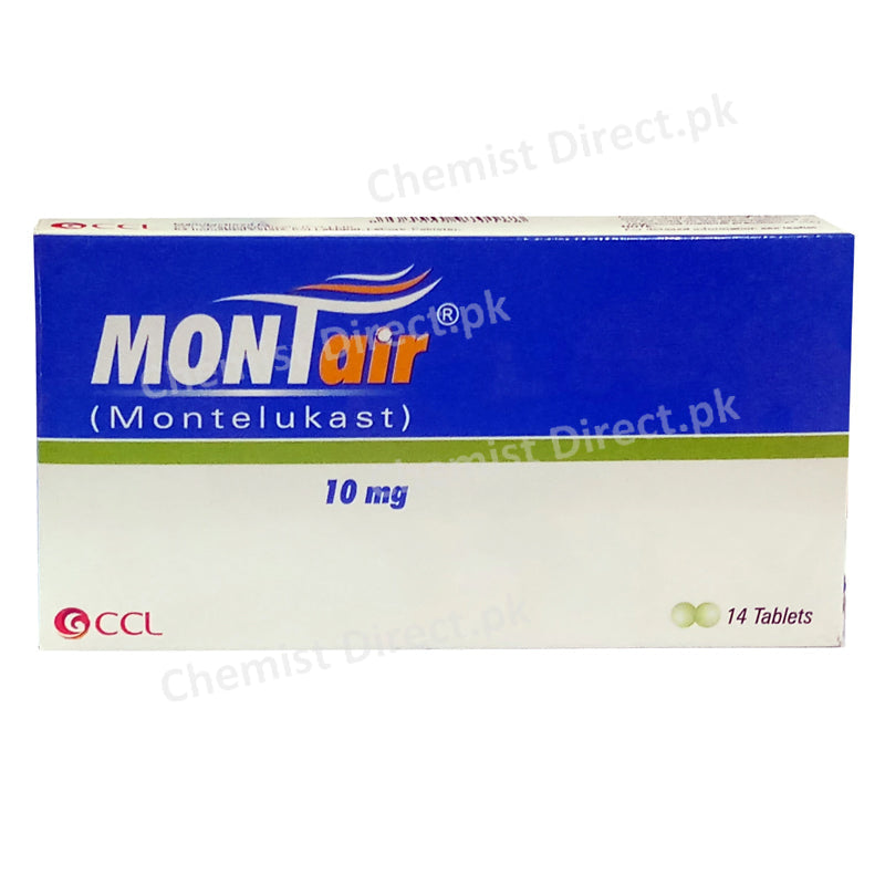 Montair 10mg Tablet CCL Pharmaceuticals Anti Leukotriene Montelukast