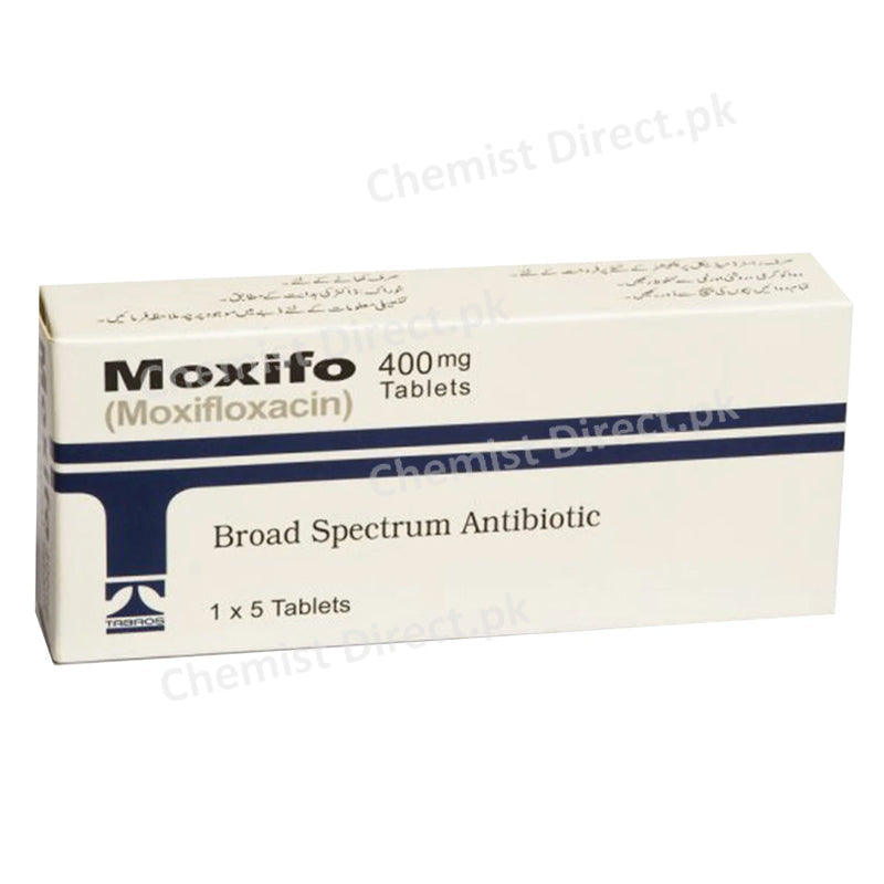 Moxifo 400mg Tablet Tabros Pharma Pvt Ltd Quinolones Anti Bacterial Moxifloxacin
