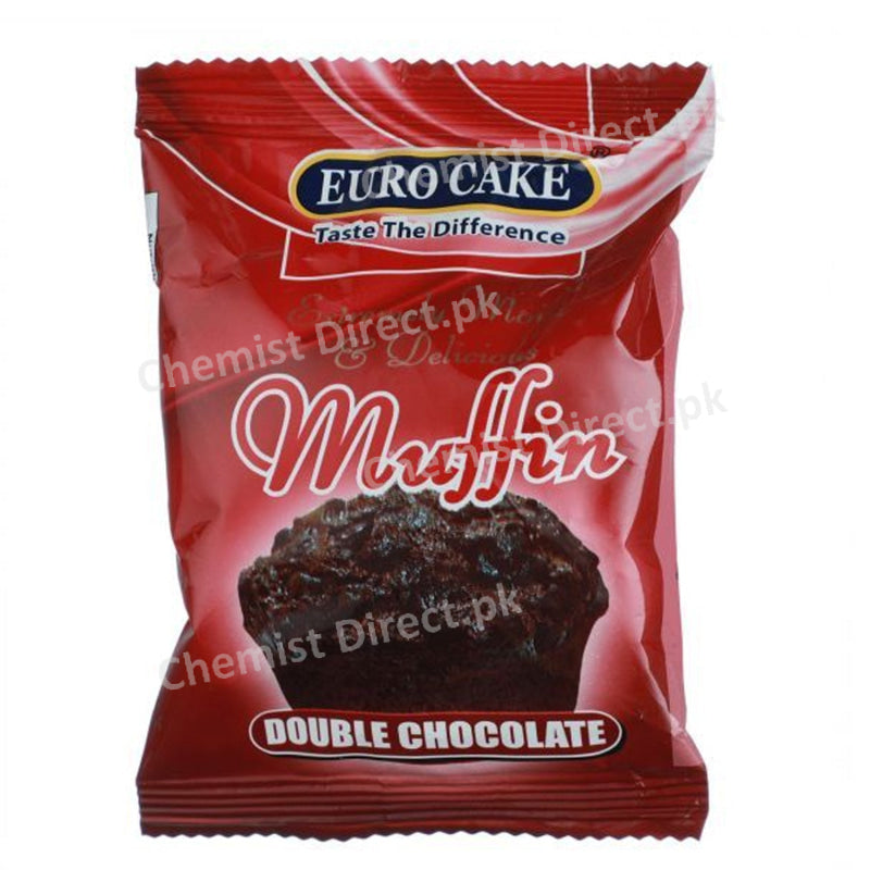 Muffin Double Choclate Cake Food