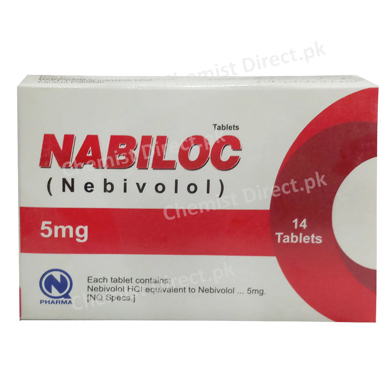 Nabiloc Tab 5mg Tablet Getz Pharma Pakistan Pvt Ltd Anti Hypertensive Nebivolo