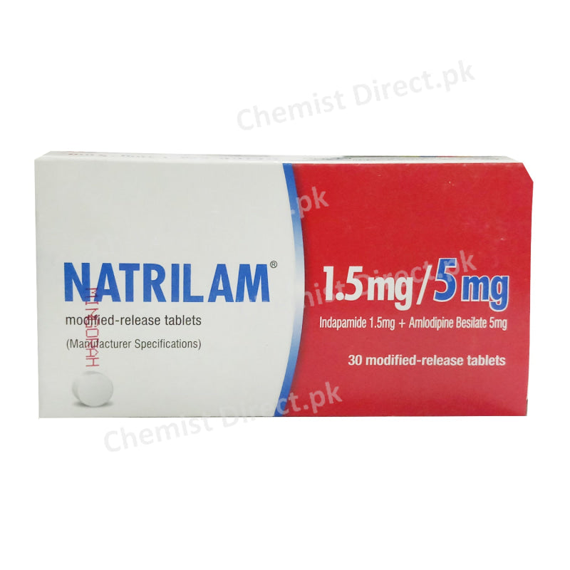 Natrilam 1.5Mg/5Mg Tablet Medicine