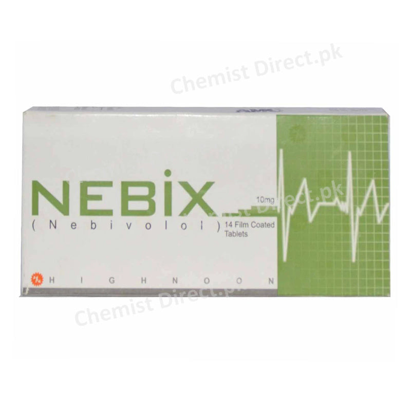 Nebix 10mg Tablet Highnoon Laboratories Anti-Hypertensive Nebivolol