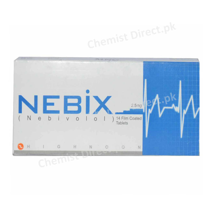 Nebix 2.5mg Tablet Highnoon Laboratories Anti-Hypertensive Nebivolol