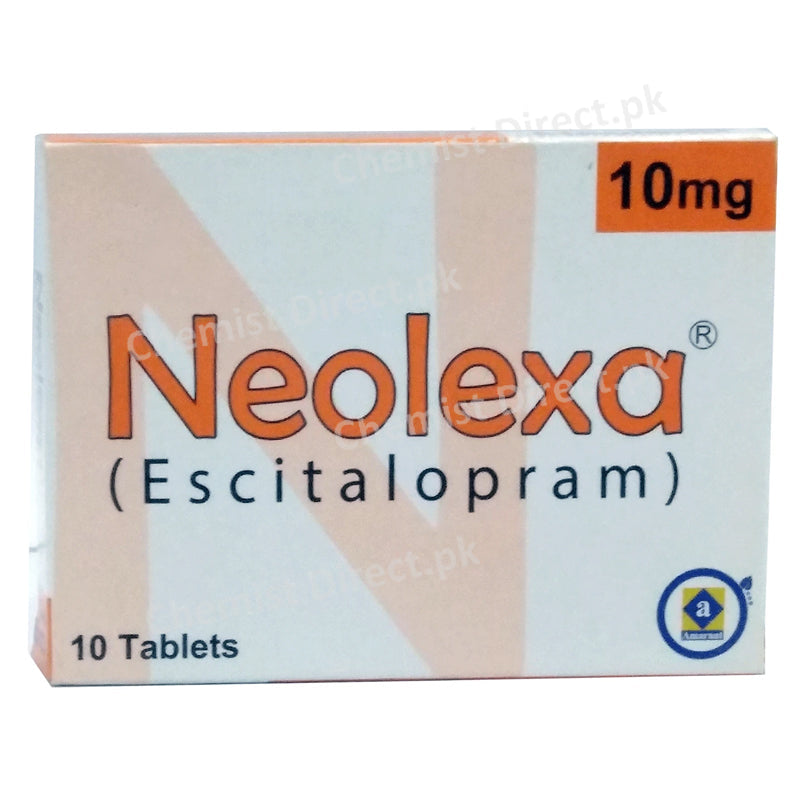 Neolexa 10mg Tablet Amarant Pharmaceuticals Pvt Ltd Anti Depressant Escitalopram