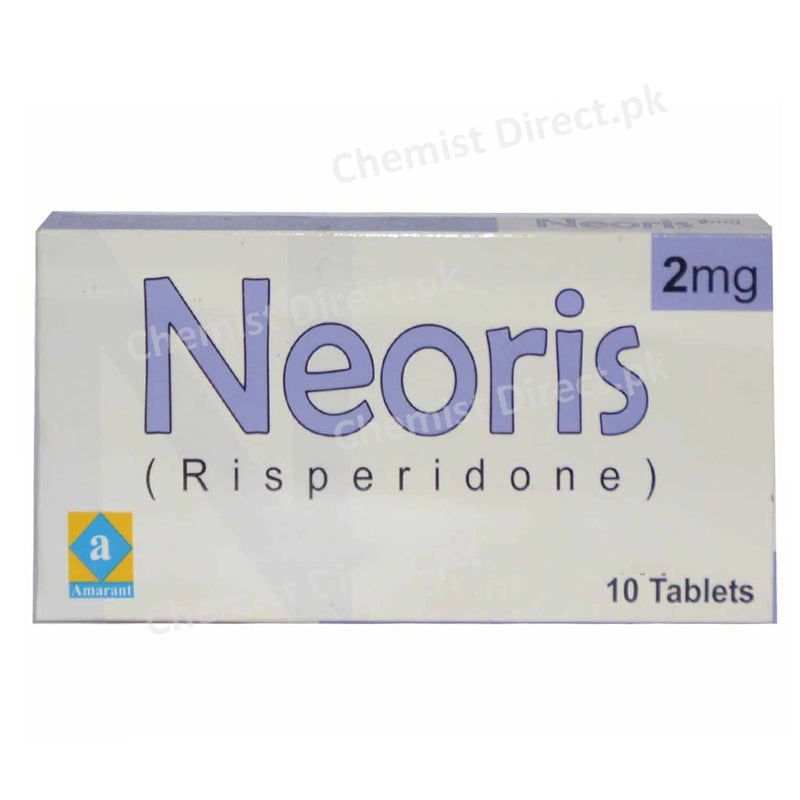 Neoris 2mg Tablet Amarant Pharmaceuticals Pvt Ltd Psychosis Risperidone