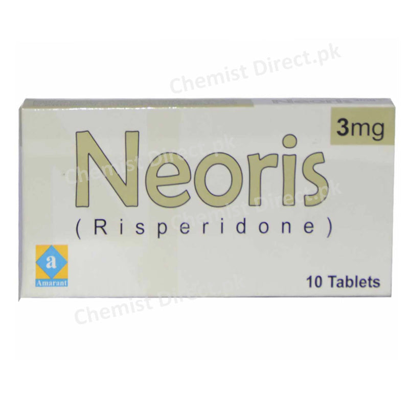 Neoris 3mg Tablet Amarant Pharmaceuticals Pvt Ltd Psychosis Risperidone