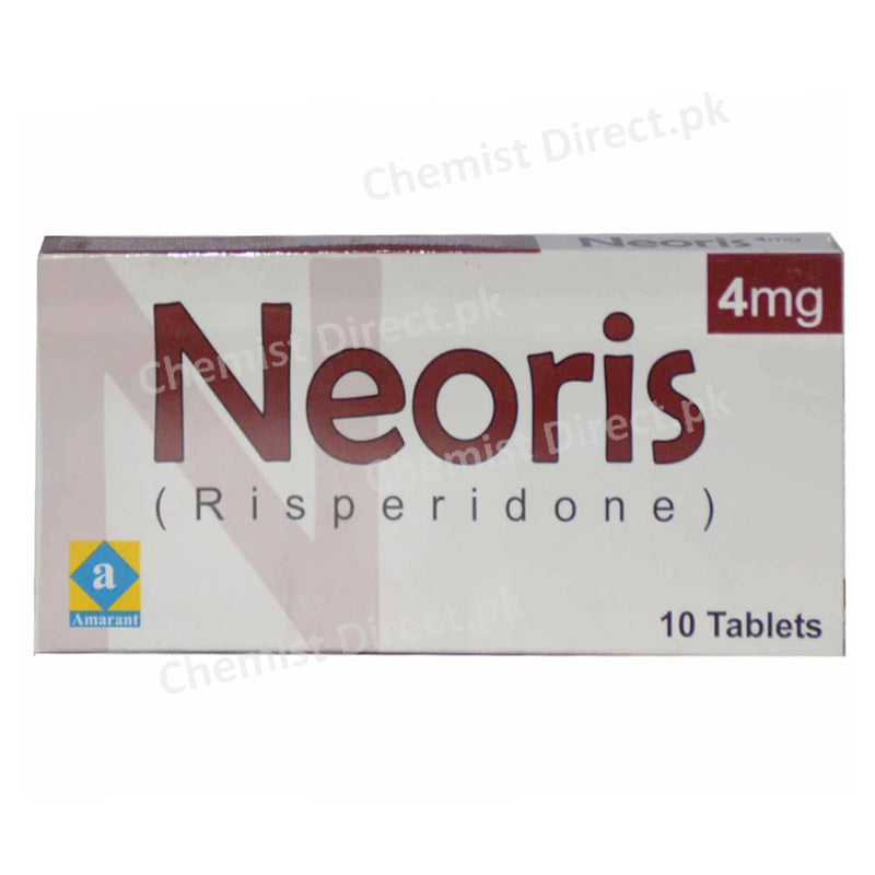 Neoris 4mg Tablet Amarant Pharmaceuticals Pvt Ltd Psychosis Risperidone