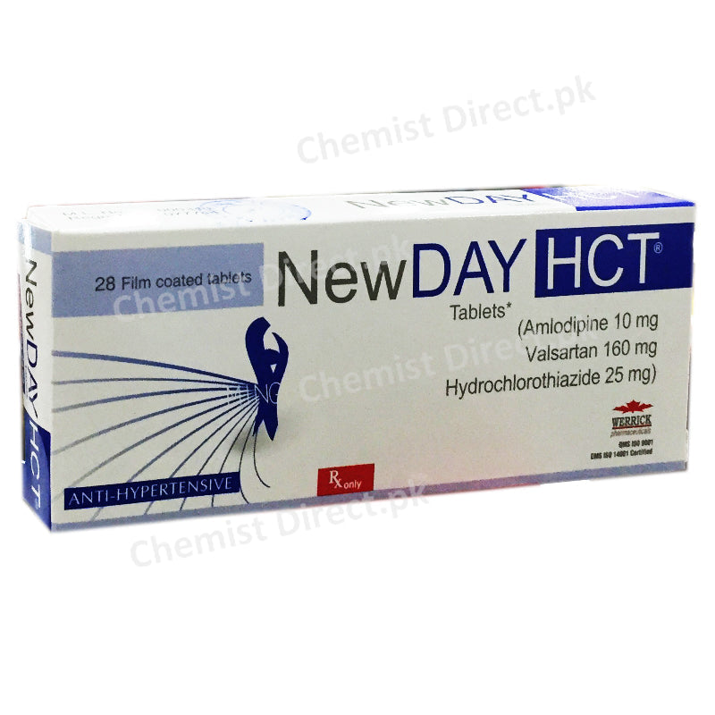 Newday Hct 10/160/25Mg Tablet Medicine