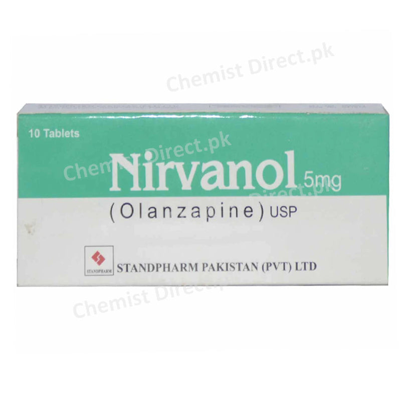 Nirvanol 5mg Tablet Standpharm Pvt Ltd Benzodiazepine Olanzapine