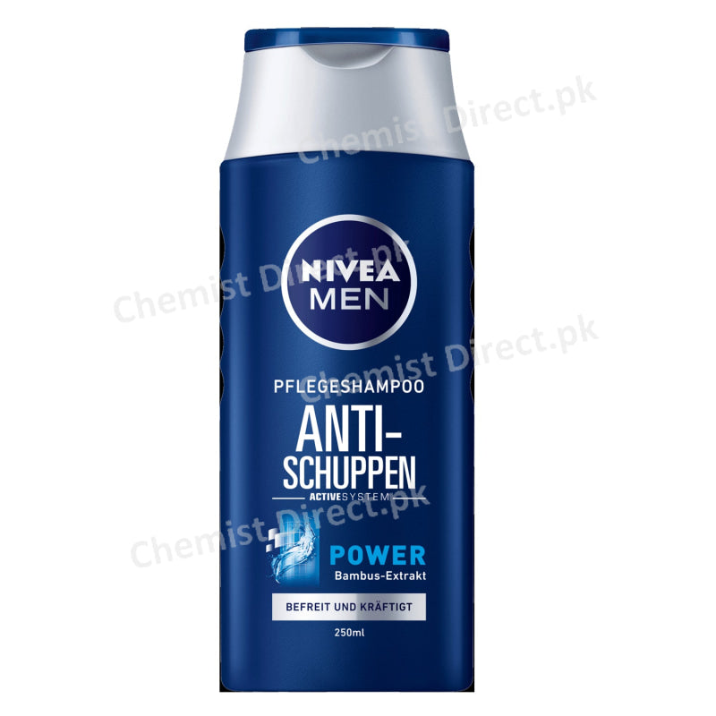 Nivea Men Care Hair Anti-Dandruff Power Shampoo 250 Ml Personal