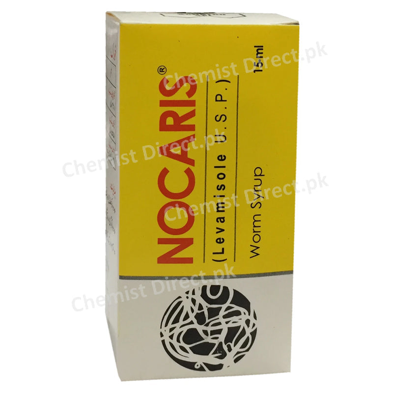 Nocaris 15ml Syrup Schazoo Pharmaceuticals Pvt Ltd Anthelmintics Levamisole